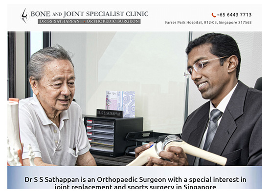 Bone Joint Specialist Clinic - Singapore Orthopedic Surgeon